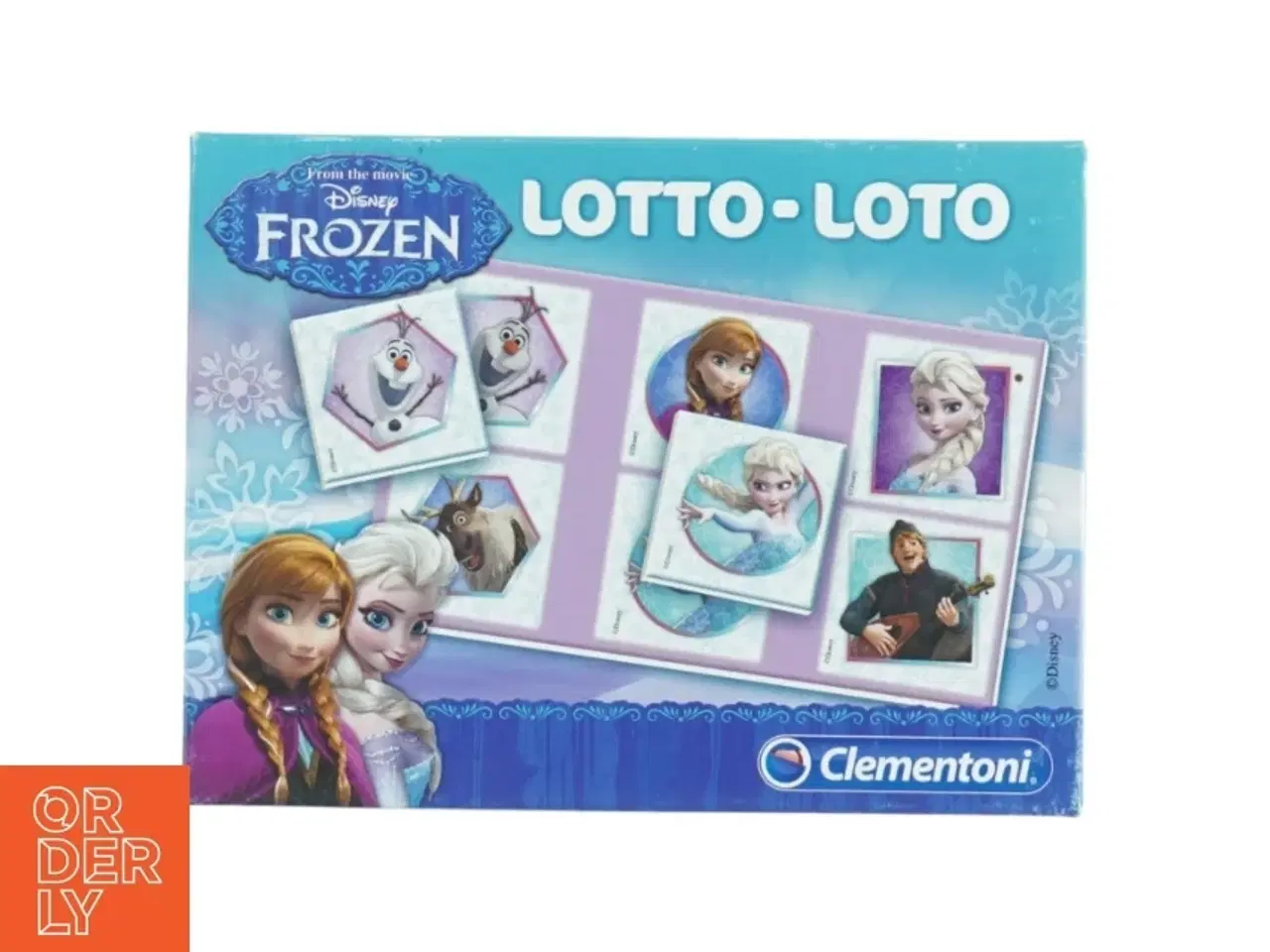 Billede 1 - Frozen lottospil fra Clementoni (str. 20 x 15 cm)