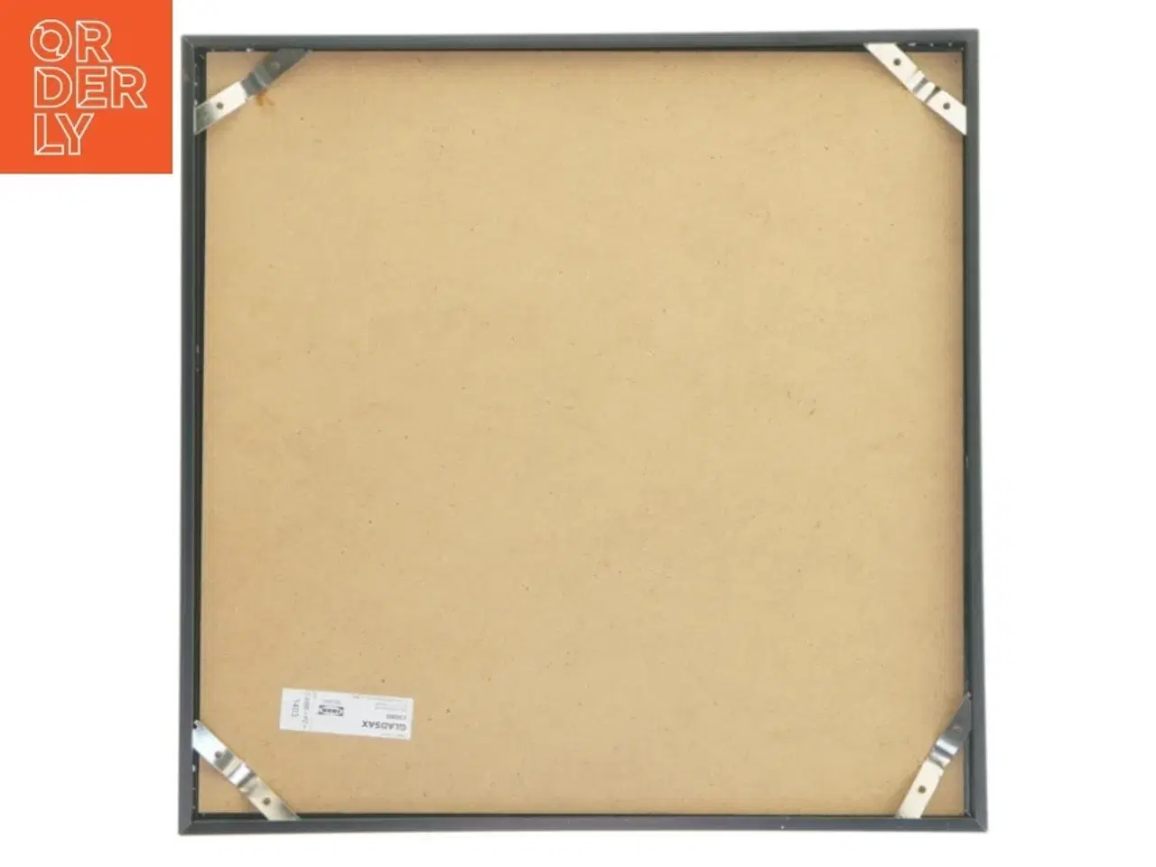 Billede 3 - Kvadratisk sort billedramme fra IKEA (str. 33x33 cm)