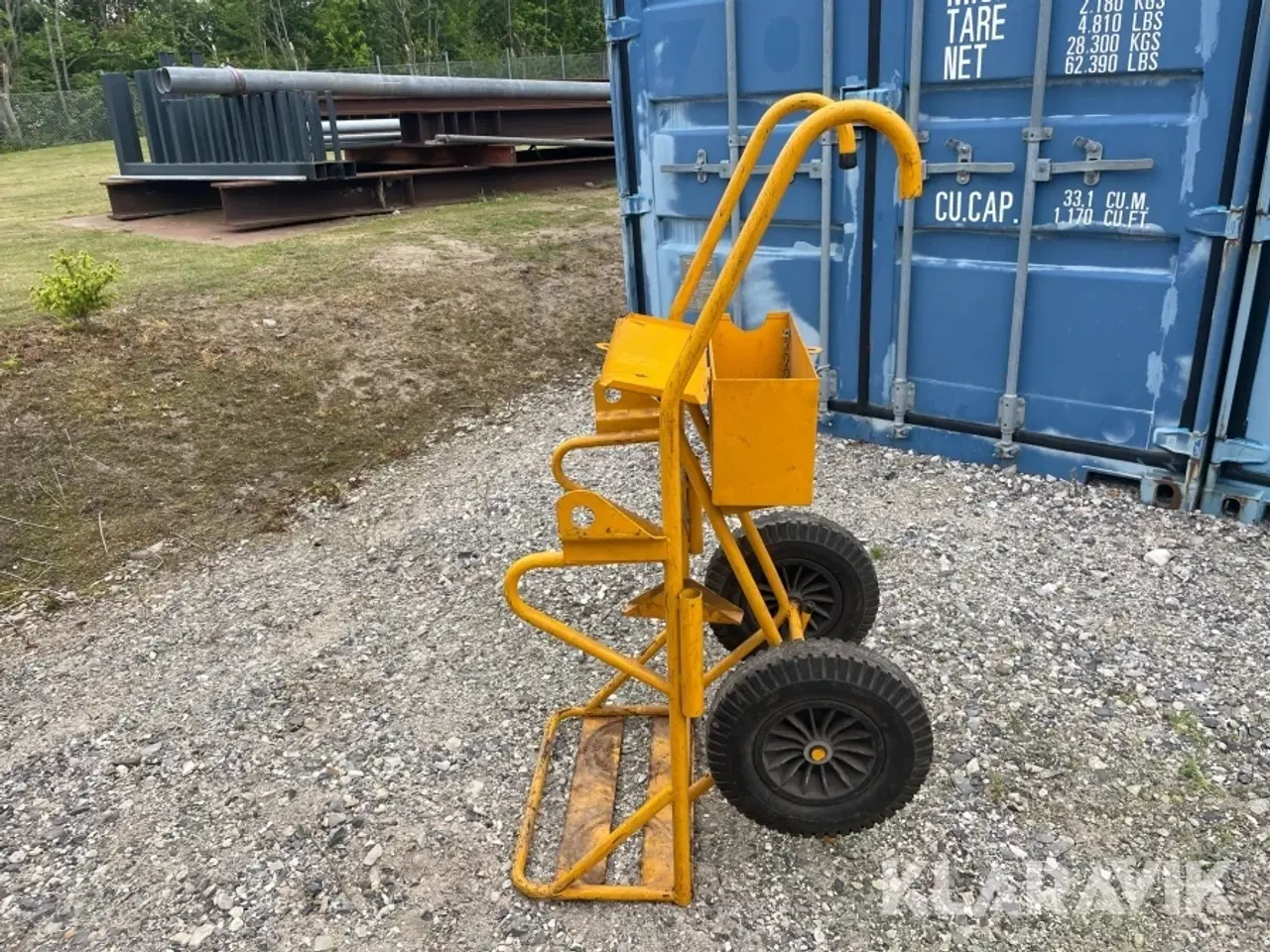 Billede 7 - Vogn til gas og ilt flasker