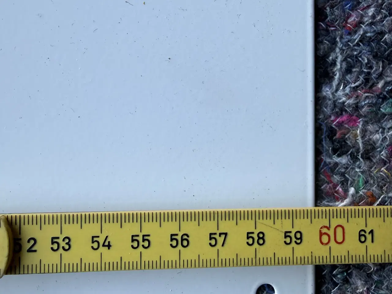 Billede 7 - 6 hvide Whiteboard/magnettavler m. hjørnehuller