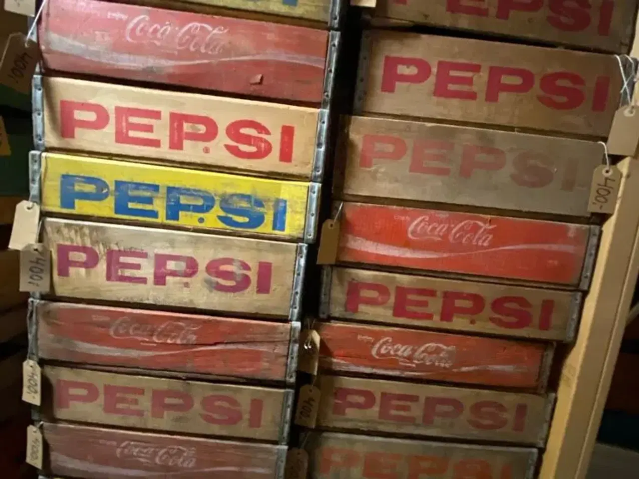 Billede 2 - Original Pepsi og Coca Cola kasser