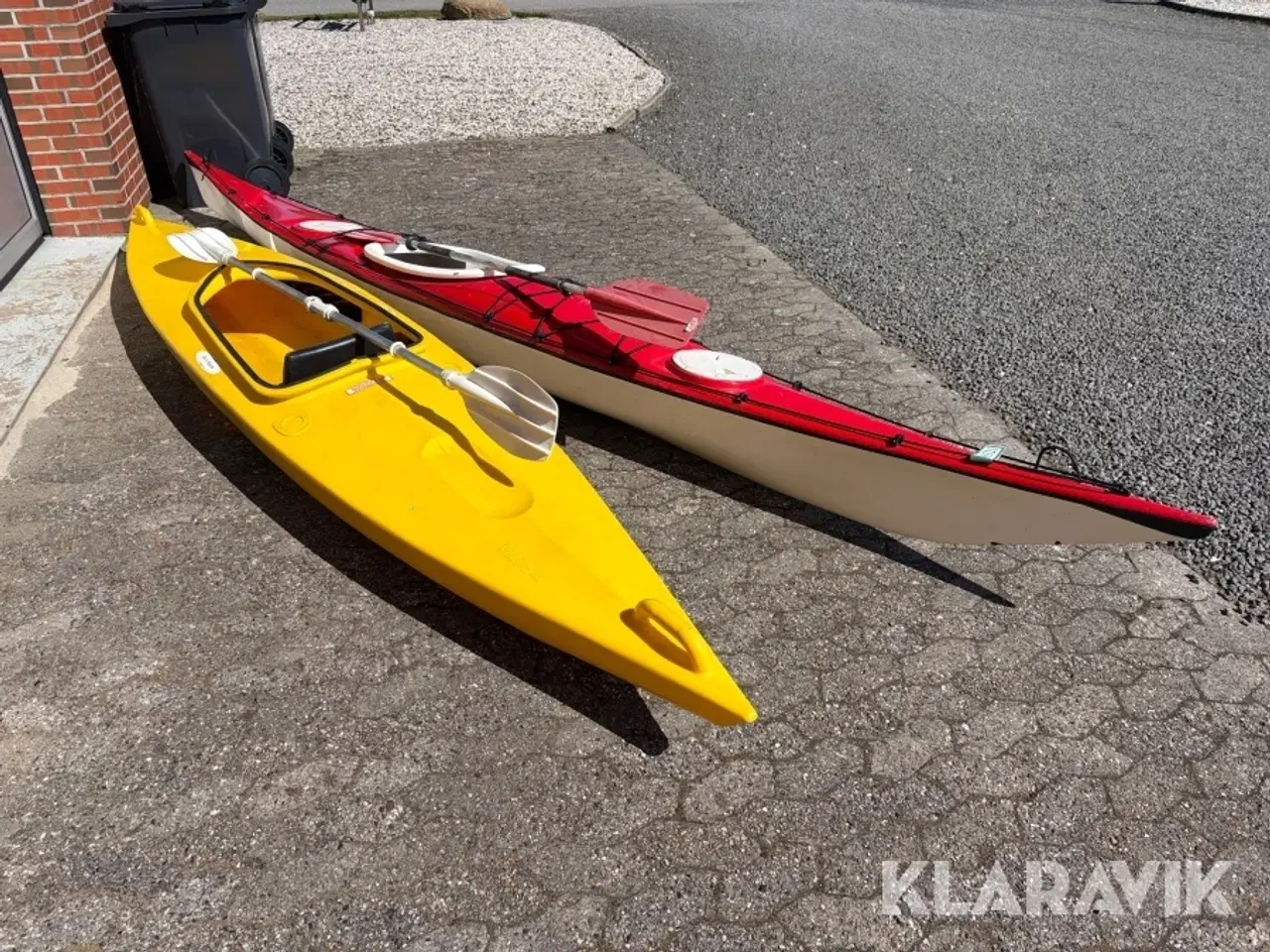 Billede 2 - Kajakker plast og glasfiber - 2 styk