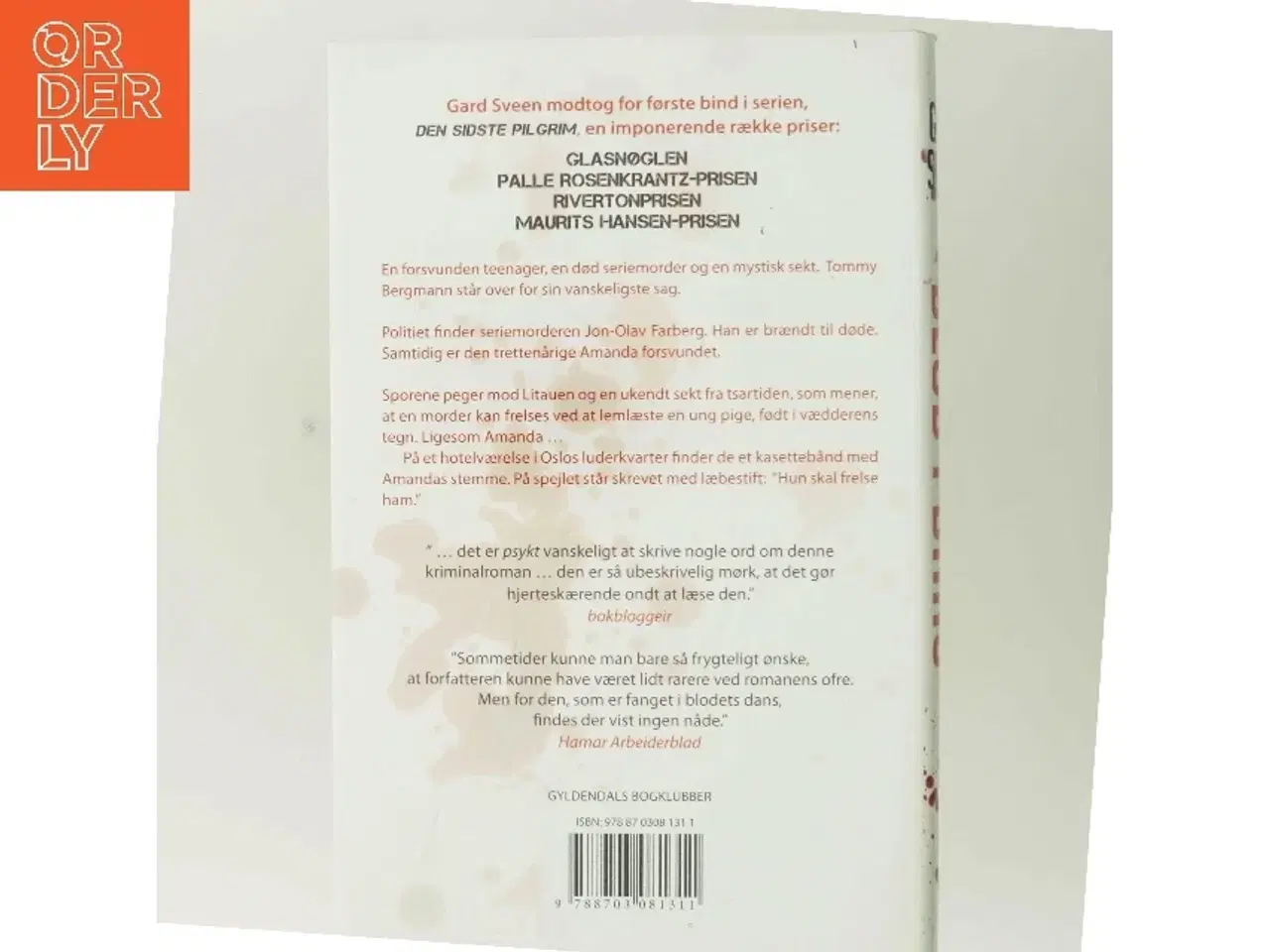 Billede 3 - Blod i dans : kriminalroman af Gard Sveen (Bog)