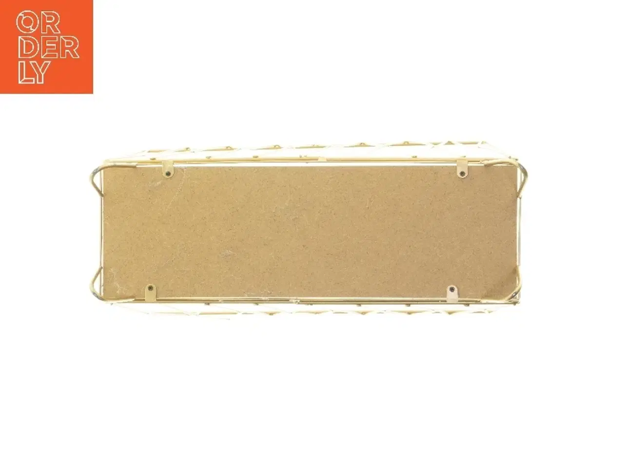 Billede 4 - Guldfarvet magasinholder (str. 30,5x37,5 cm)