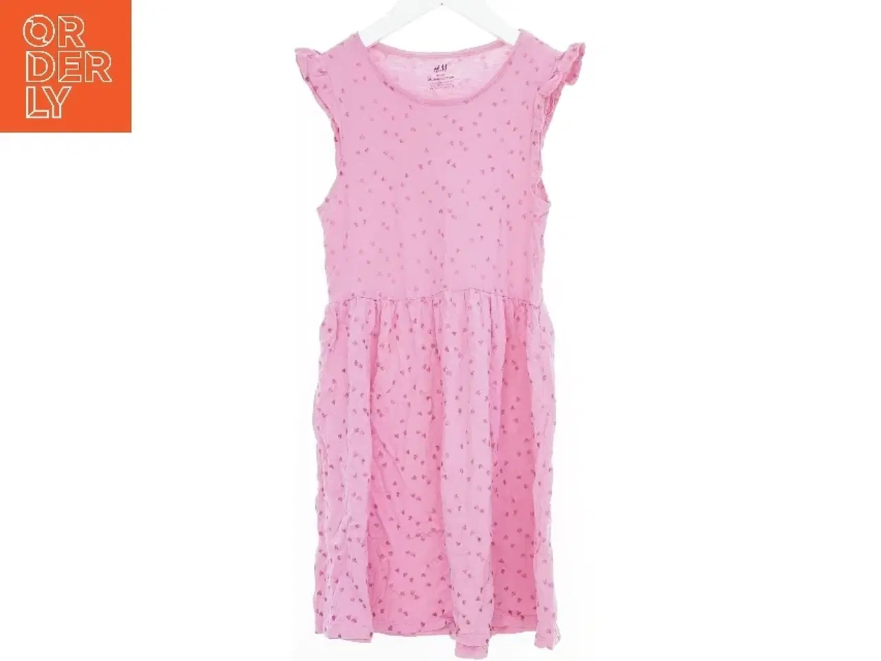 Billede 1 - Lyserød kjole med mønster fra H&M (str. 140)