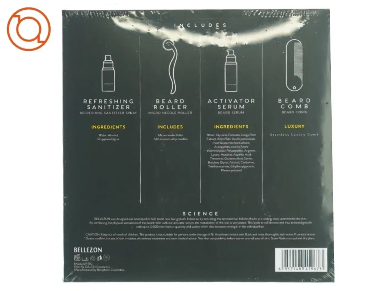 Billede 2 - Beard Growth kit fra Bellezon