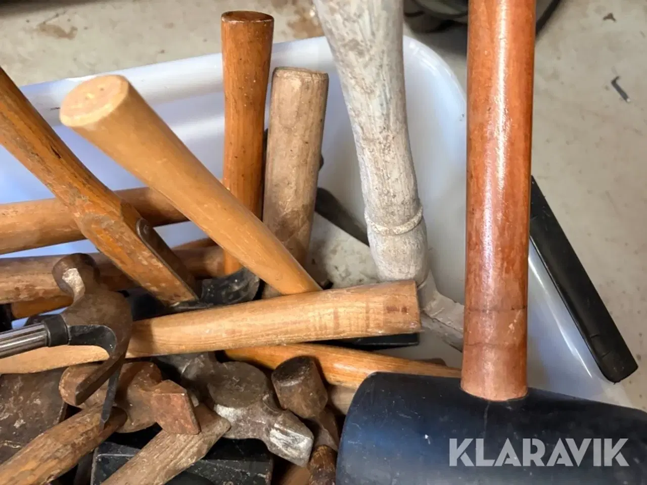 Billede 4 - Stort lot hammere - assorterede type og størrelse