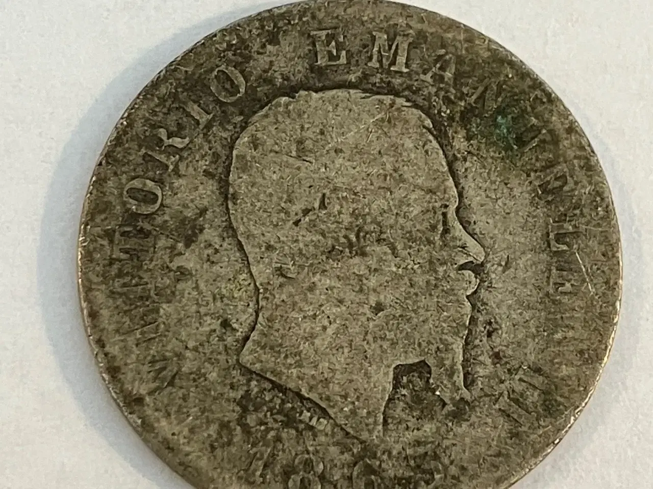 Billede 2 - 1 Lira Italy 1863