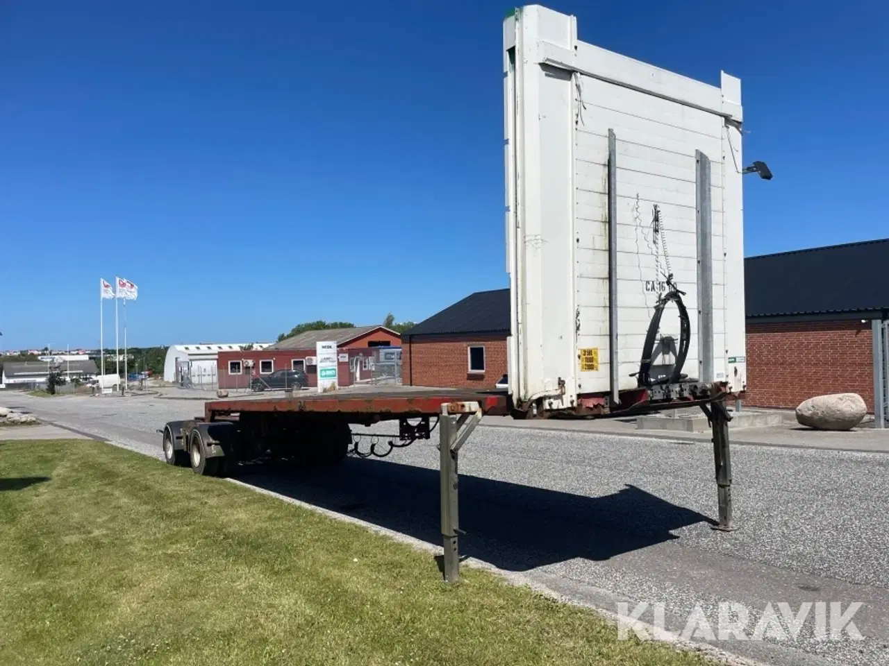 Billede 3 - Link trailer Fliegl SZS 380 2 akslet