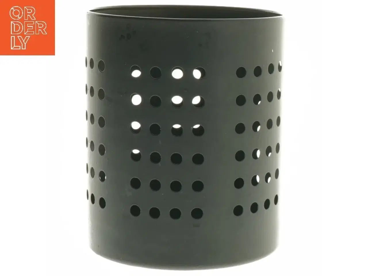 Billede 1 - Cylinderformet beholder til f.eks. køkkenredskaber (str. Ø 11,5 cm højde 14 cm)