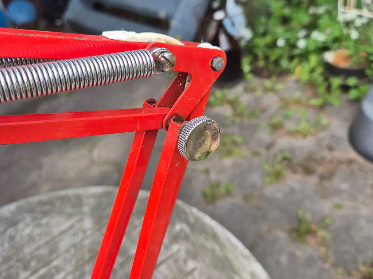 Billede 10 - Arkitektlampe med patina, buler og fleksibel fod 