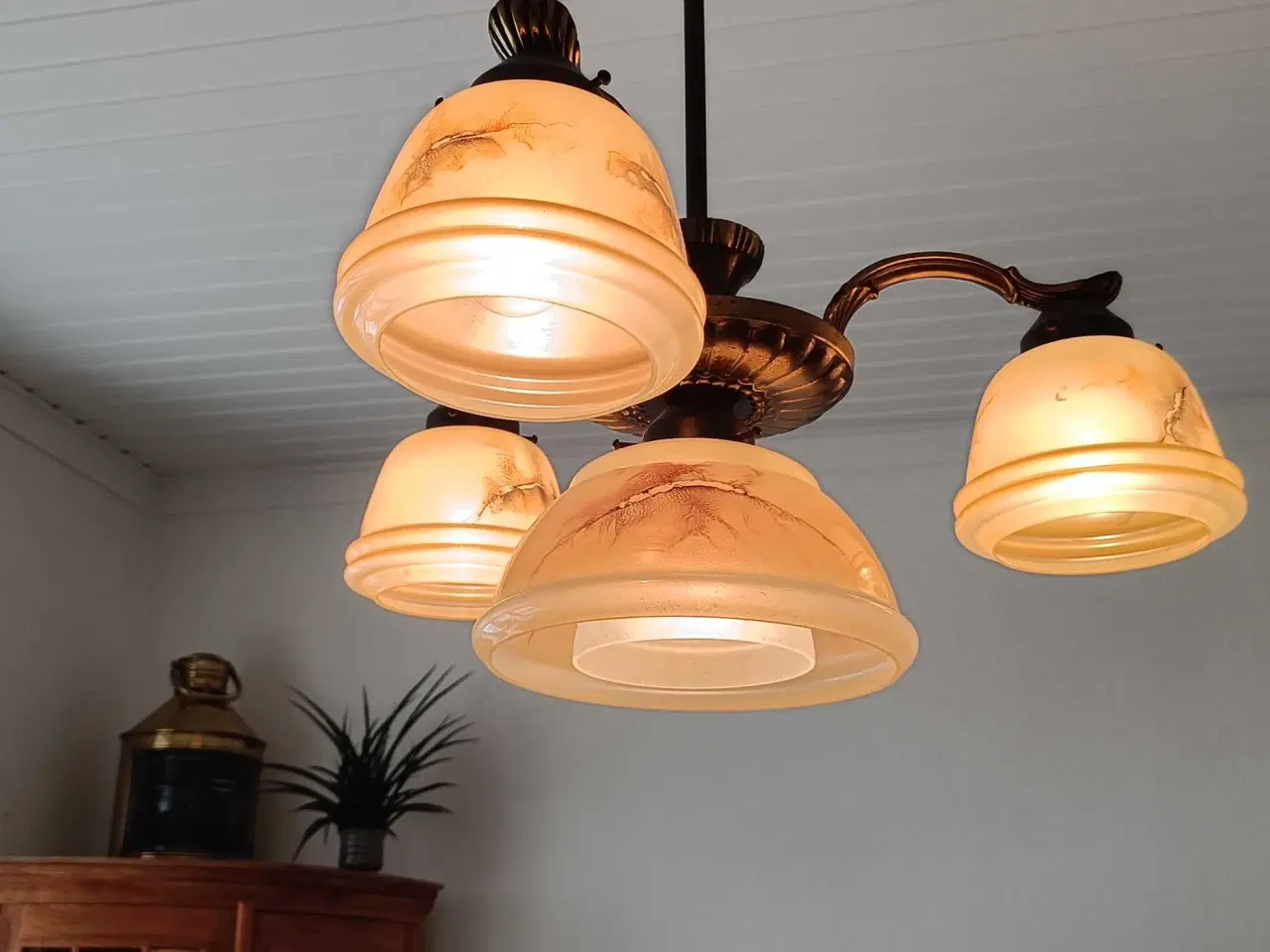 Billede 6 - Loftlampe m 3 skærme 