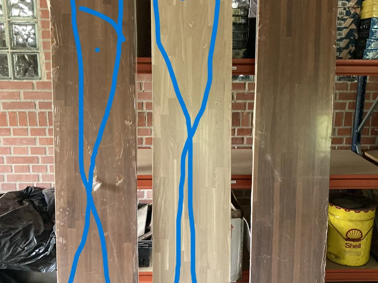 Billede 1 - NY HYLDE I STØRRELSE 18 X 400 X 2000 MM