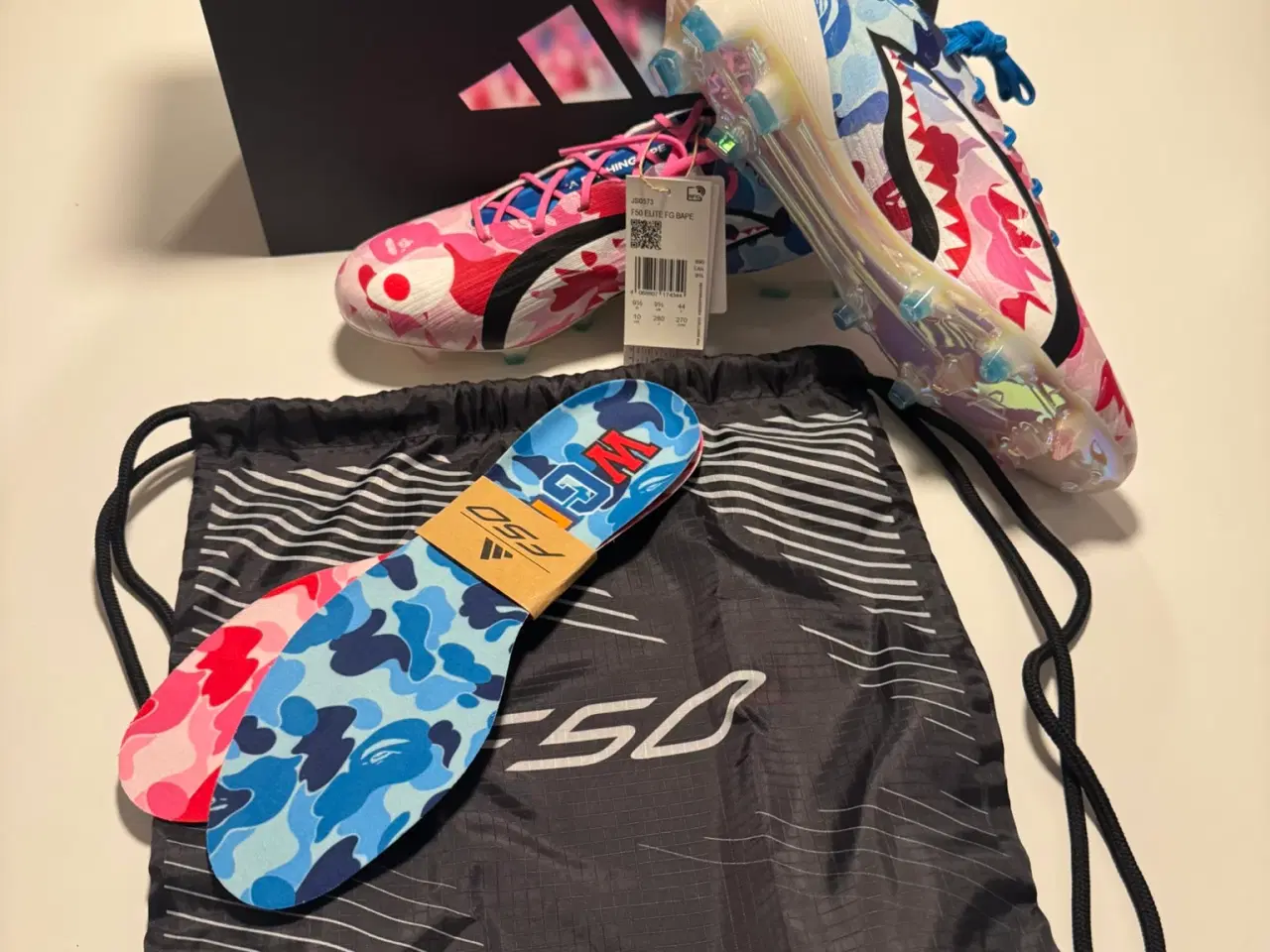 Billede 2 - Fodboldstøvler - Adidas F50 Elite FG BAPE – Str.44