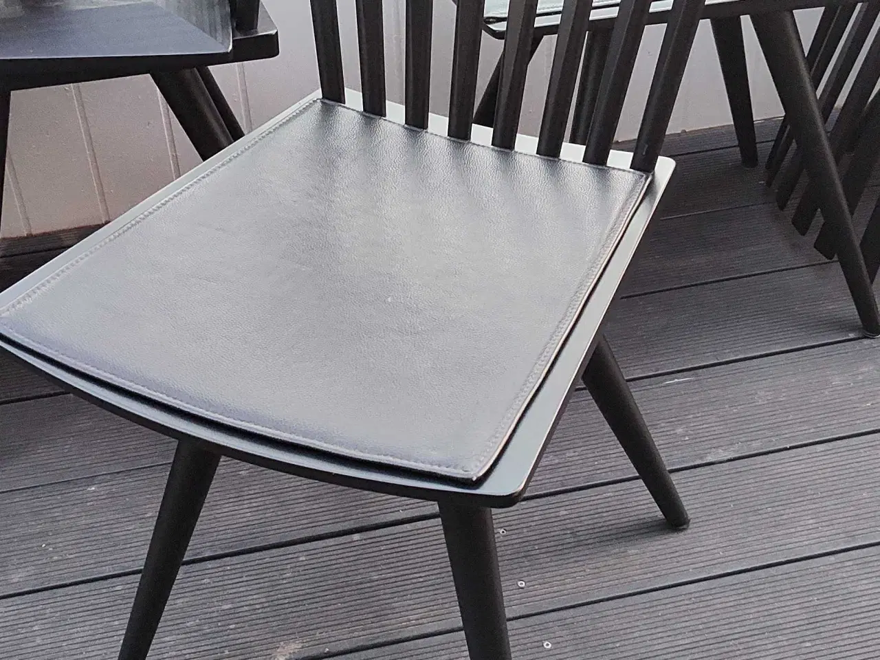 Billede 1 - 6 FDB Spisebordsstole med 6 hynder.