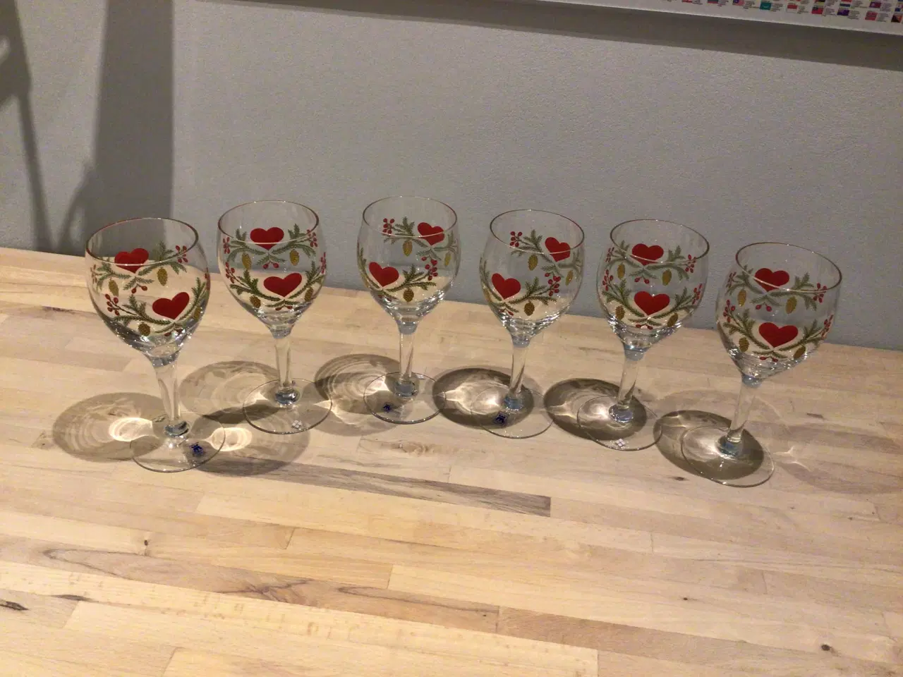 Billede 1 - Firkløveren juleglas, Magnor Norway