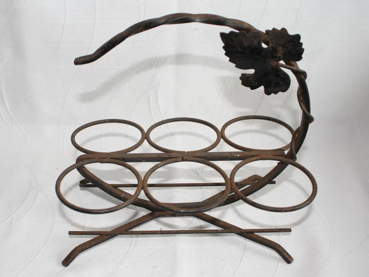 Billede 1 - Glasholder af jern