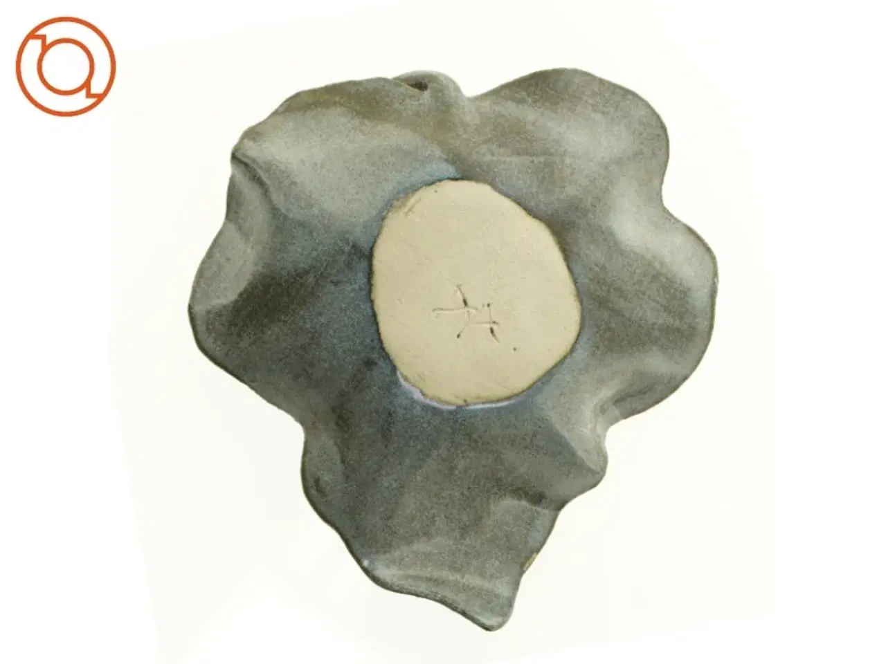 Billede 6 - Keramik fad i blad form (str. 23 x 20 cm)