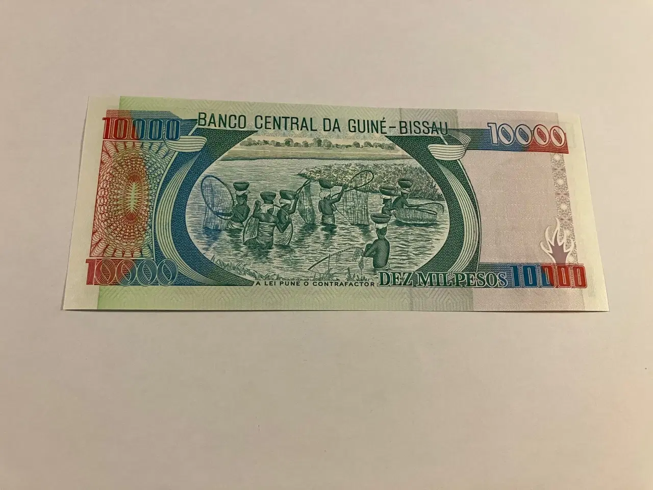 Billede 2 - 10000 Pesos Guinea Bissau 1993