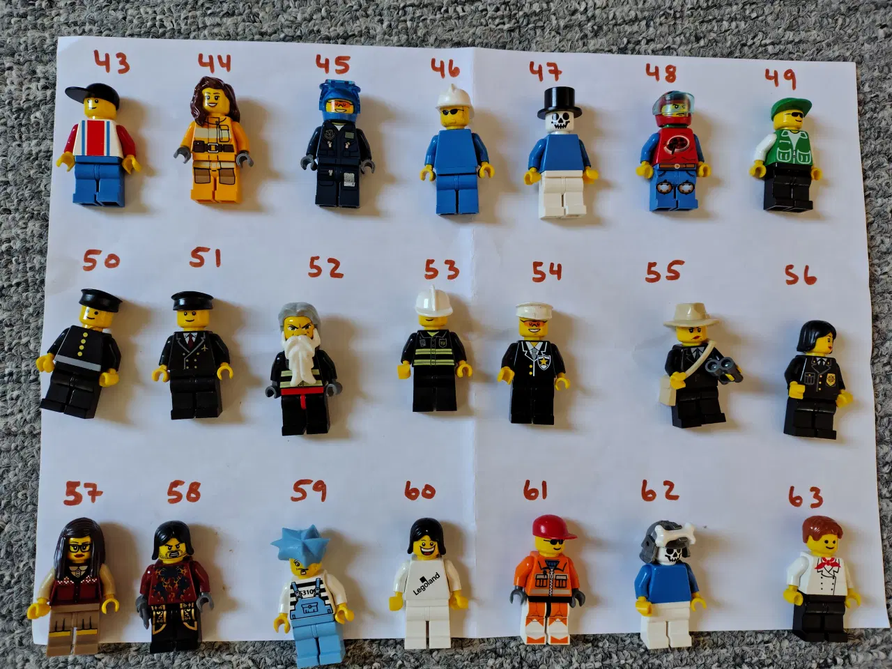 Billede 3 - Lego figurer