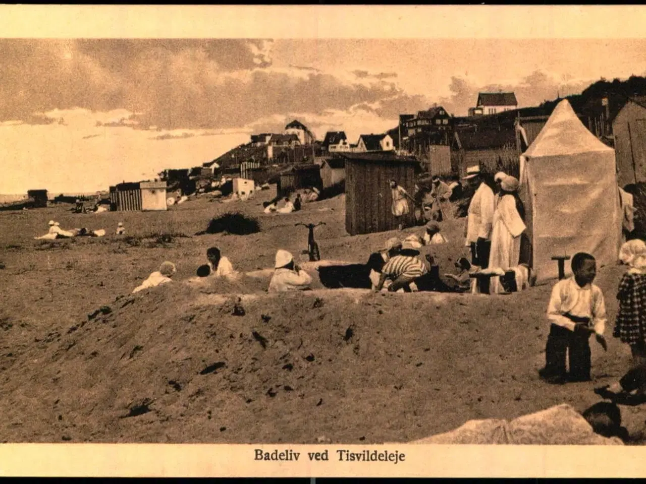 Billede 1 - Badeliv ved Tisvildeleje - S. Nielsen 4270 - Ubrugt