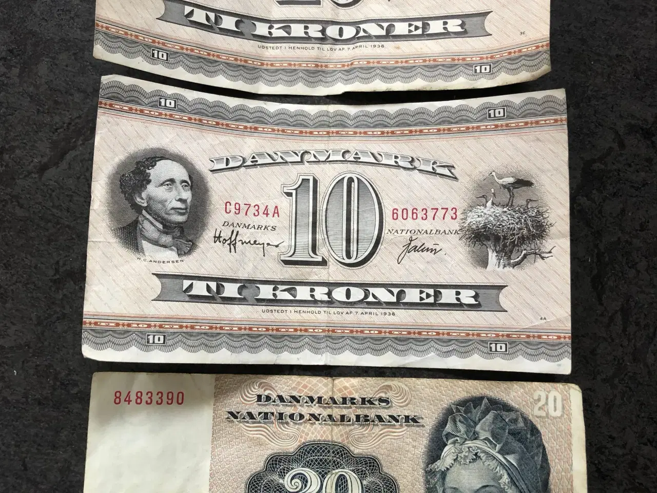 Billede 1 - Gamle pengesedler