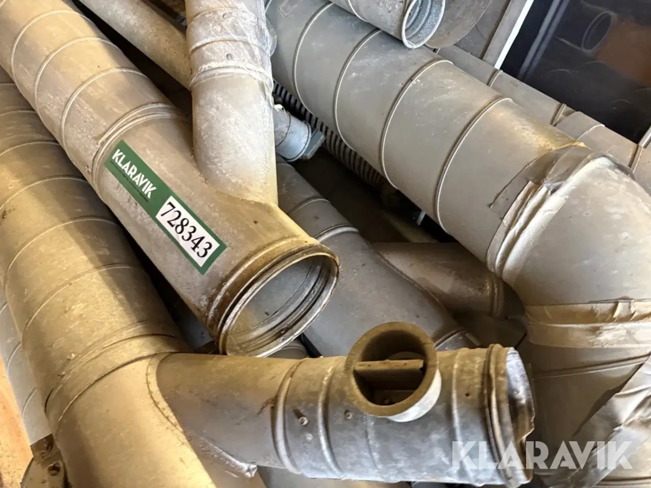 Billede 11 - Rør til ventilationssystems - assorterede størrelser