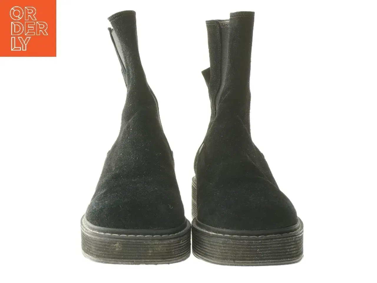Billede 3 - Sorte ankelstøvler i ruskind fra Billi Bi (str.40)