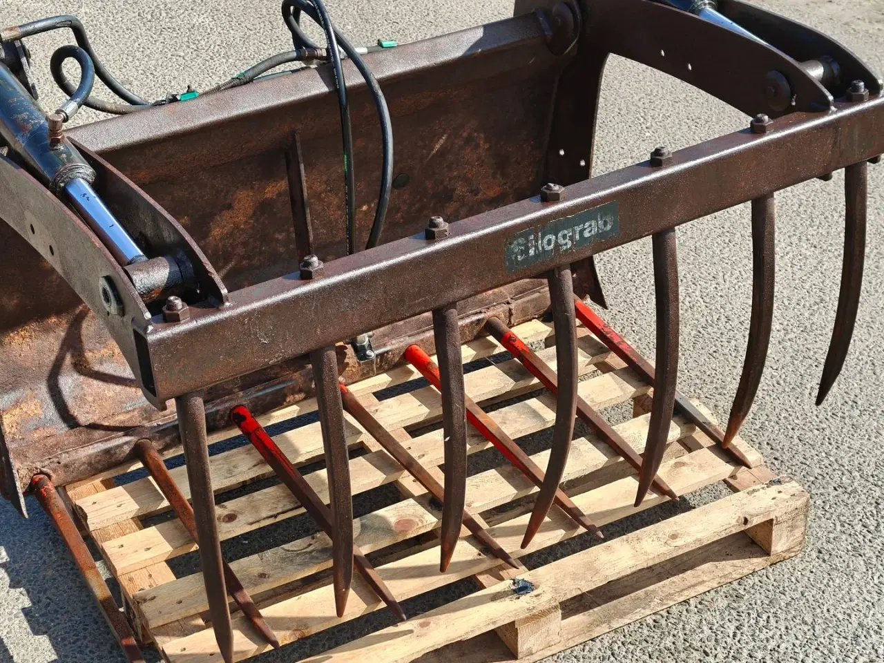 Billede 1 - Ålø Siloklo 130 cm. med Euro Fæste