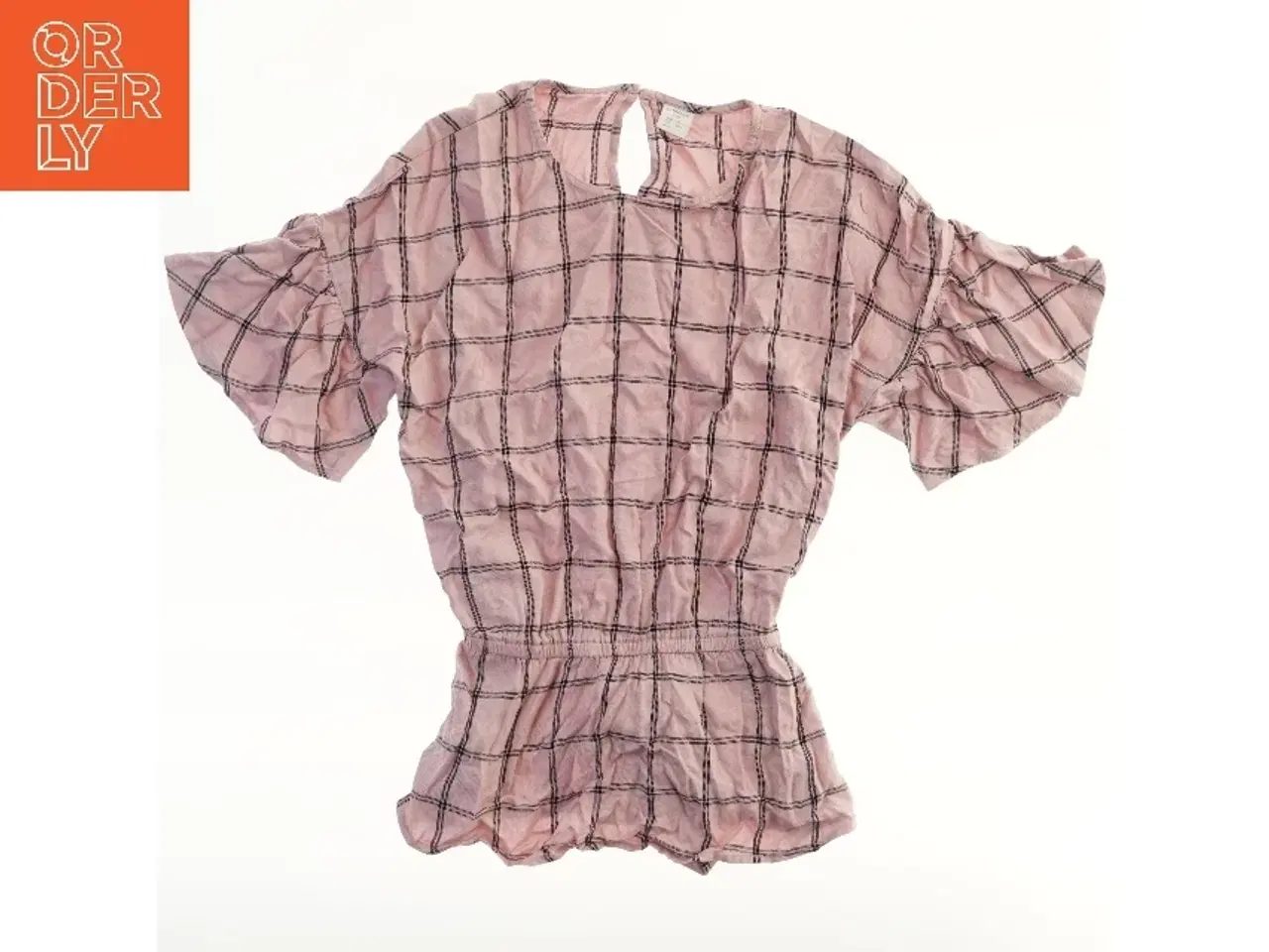 Billede 2 - Bluse med ternet mønster fra Lindex (str. 170)