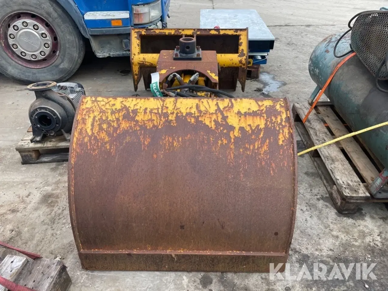 Billede 2 - Grabbe BSM KS11 700 liters med åbne sider