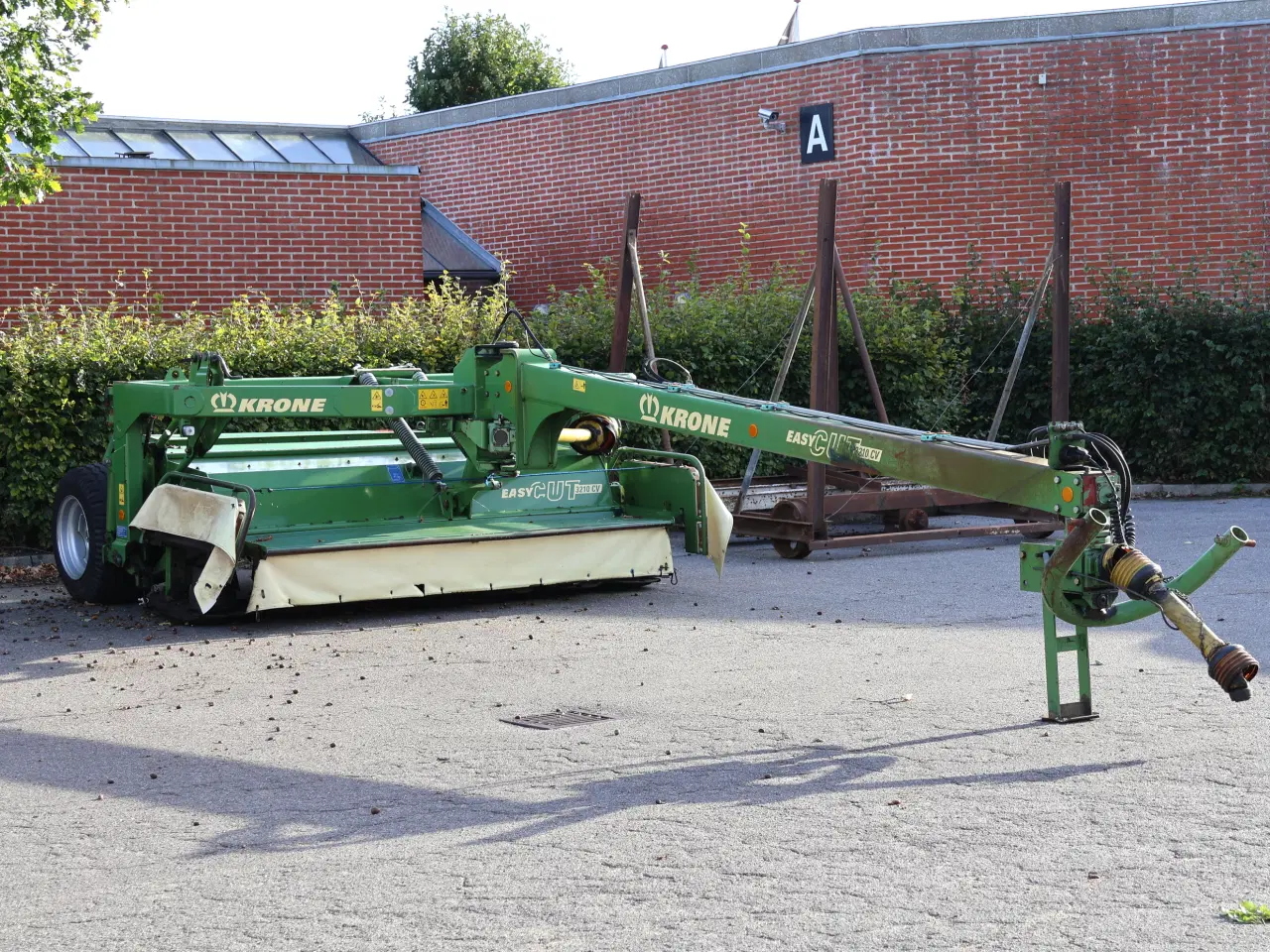 Billede 2 -  Krone Easycut 3210CV bugseret skivehøster