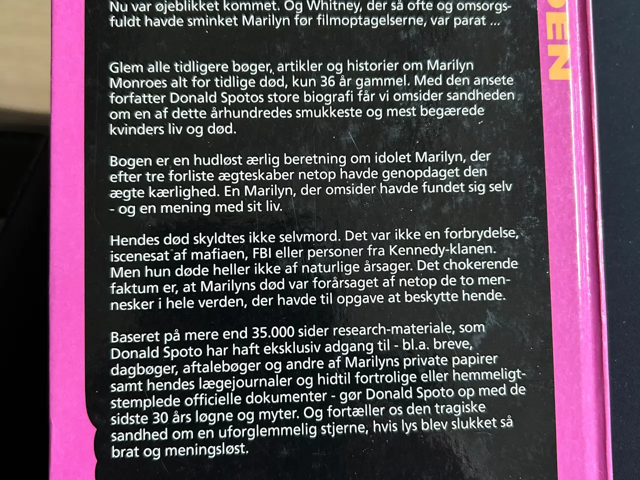 Billede 3 - Marilyn Monroe bøger 