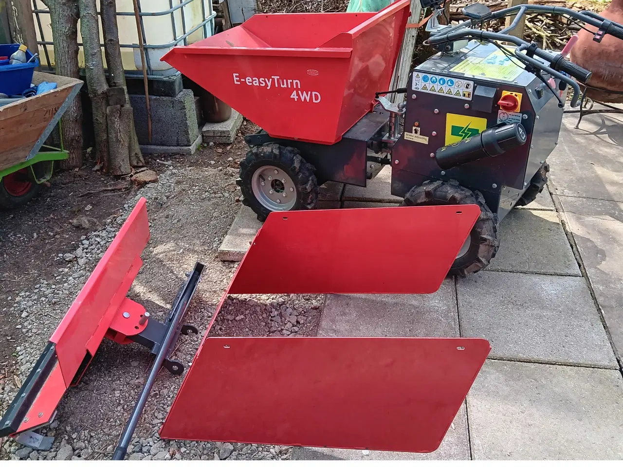 Billede 3 - DUMPER - elektrisk - 4 hjuls træk !