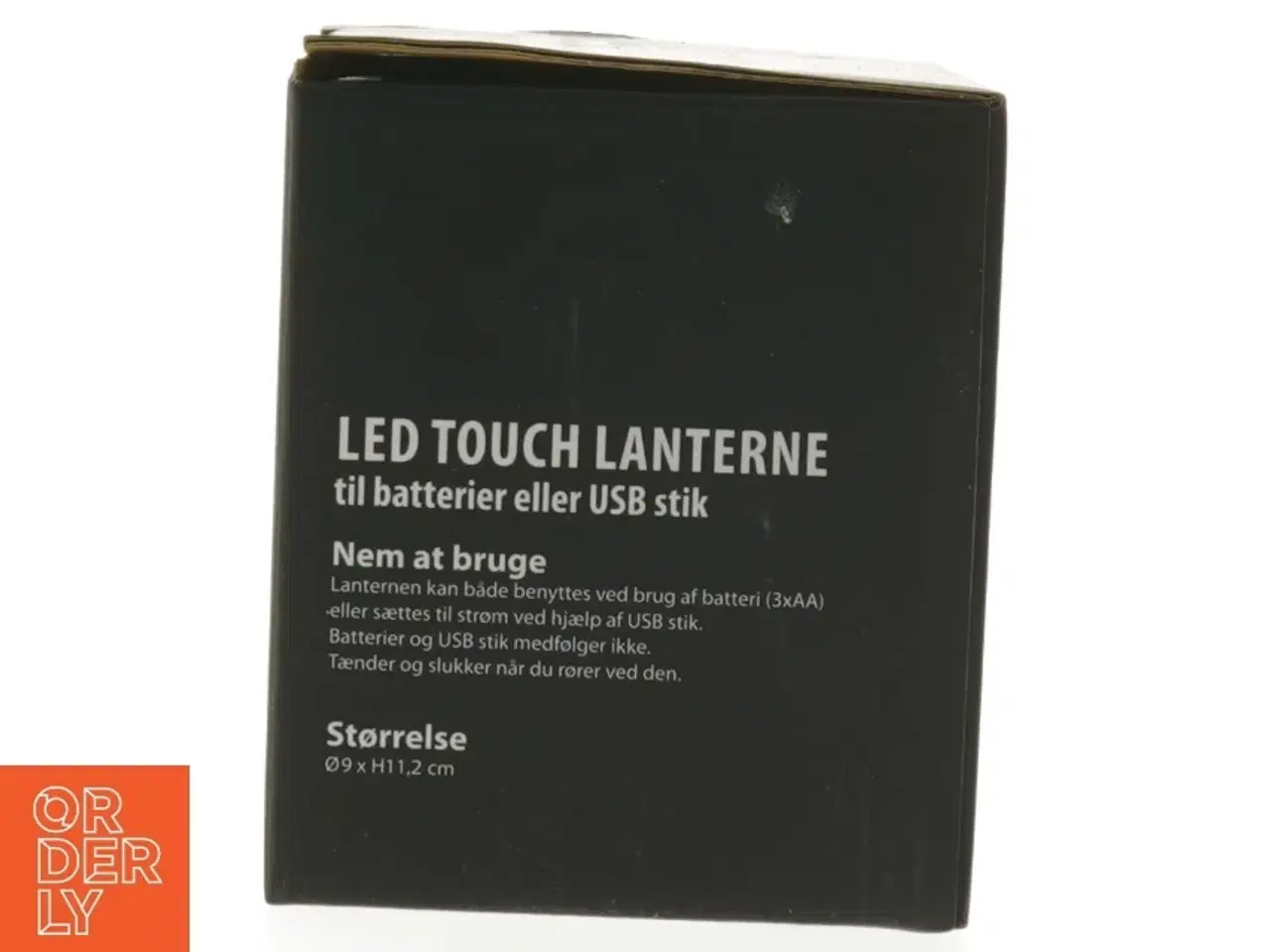 Billede 5 - LED touch lanterne fra Da&#39;core (str. 11 cm)