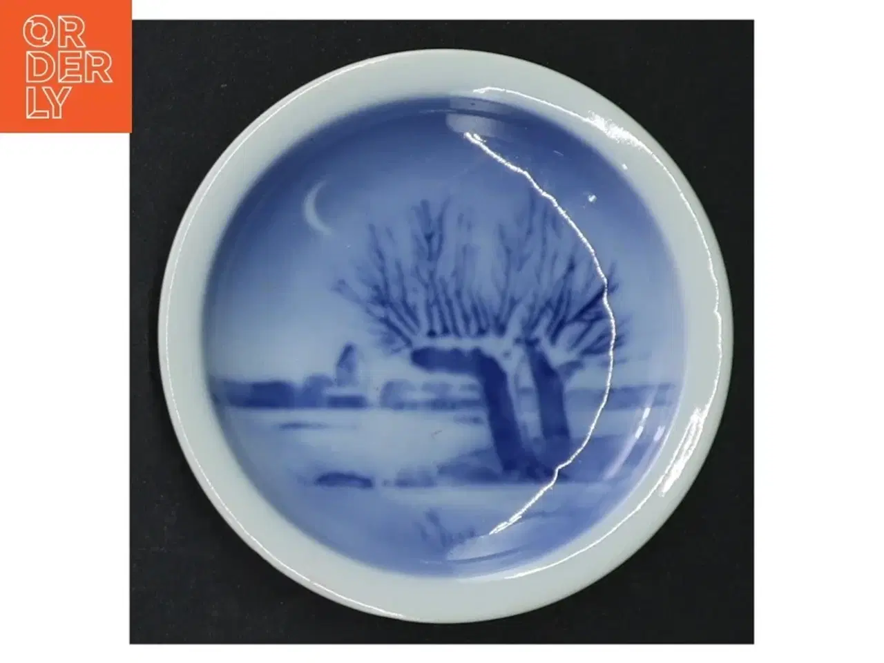 Billede 1 - Tallerken/platte fra Royal Copenhagen (str. Ø 9,5 cm)