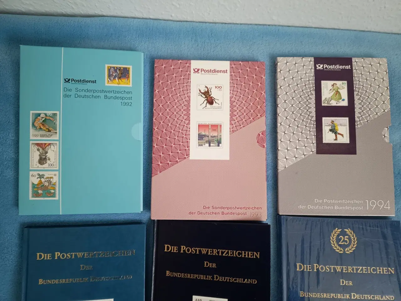 Billede 2 - Tyskland Bund 7 årsmapper postfrisk