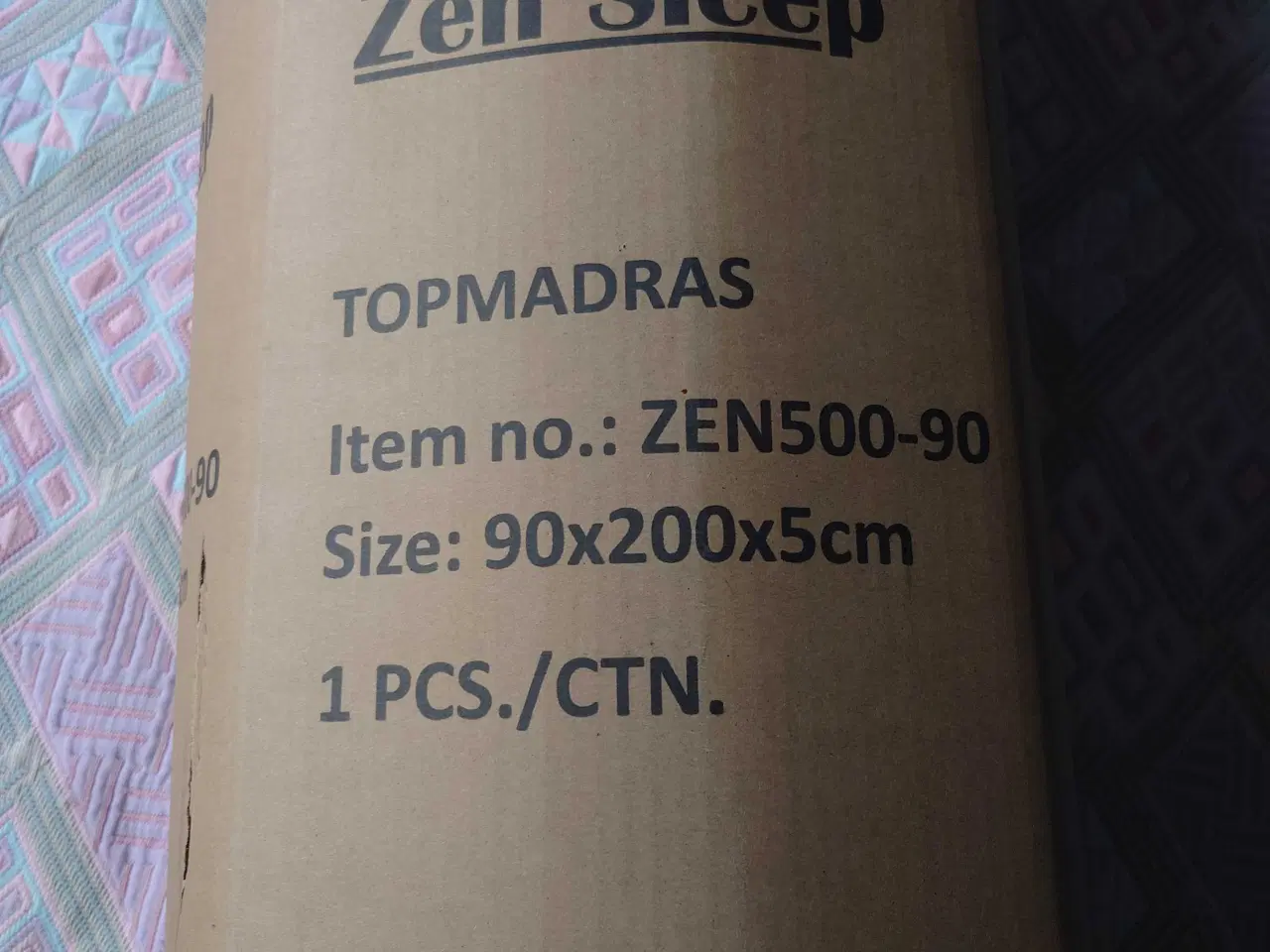 Billede 2 - 2 Nye topmadrasser i latex