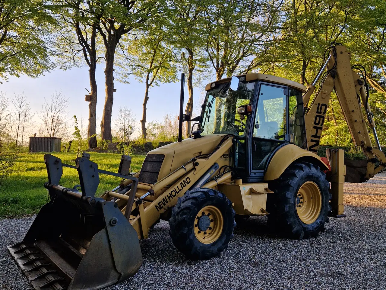 Billede 4 - Rendegraver New Holland NH 95