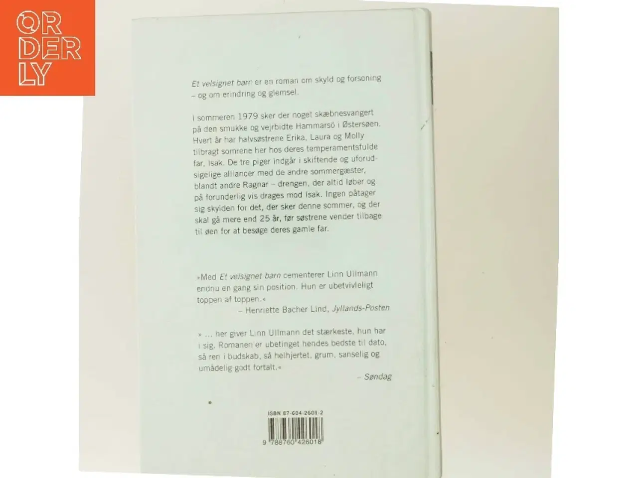 Billede 3 - Et velsignet barn : roman af Linn Ullmann (Bog)