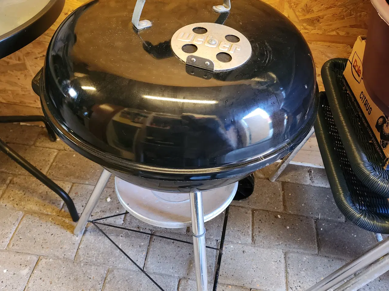 Billede 2 - Weber kugle grill med grill starter 