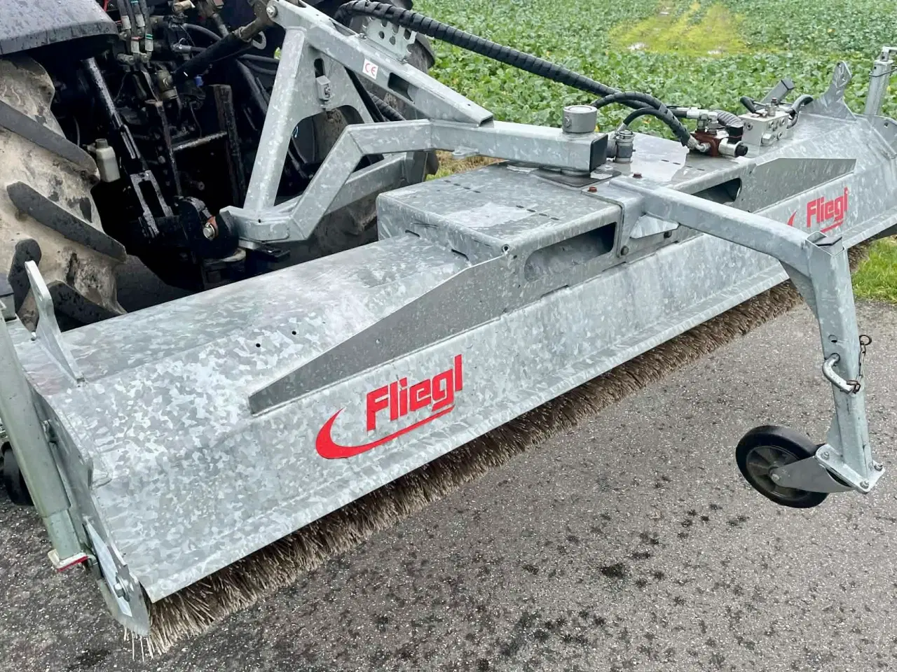 Billede 3 - Fliegl kost med hydraulik