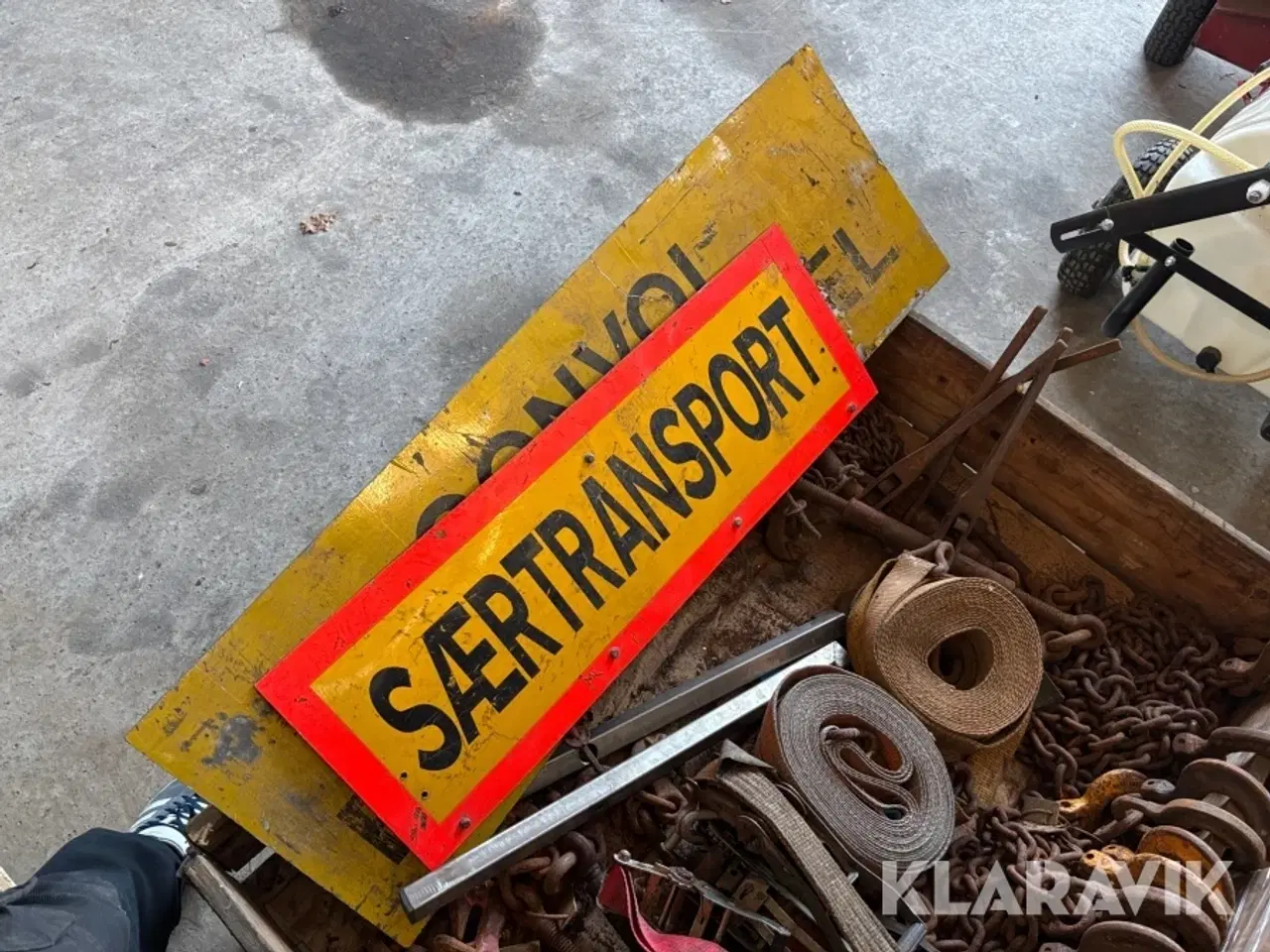 Billede 9 - Kæder, strammere, rotorblink & særtransportskilte