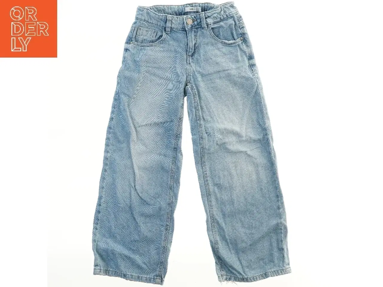 Billede 1 - Lyseblå jeans til børn fra Name It (str. 128)