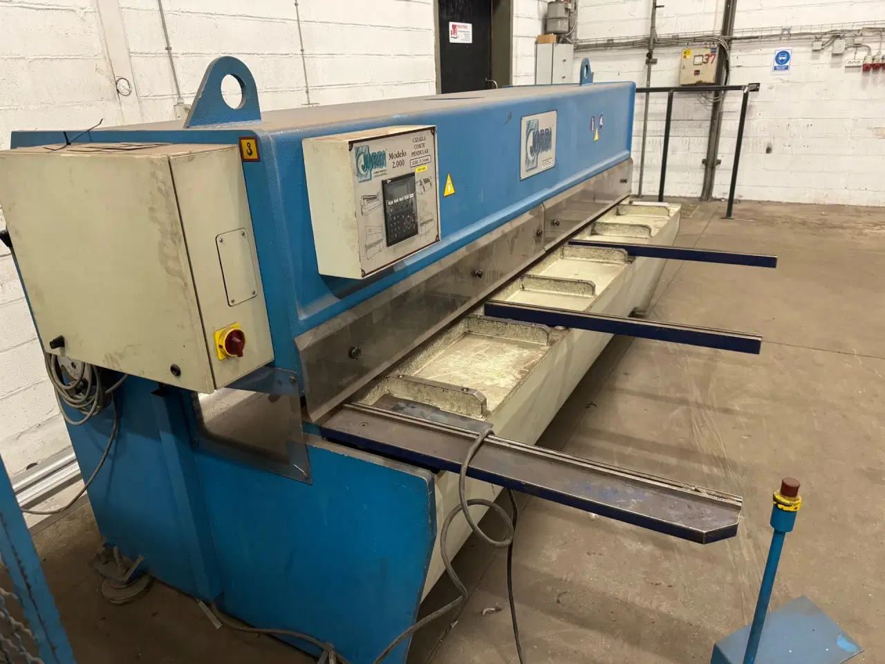 Billede 4 - Maskinsaks 3100 x 4 mm. Jordi