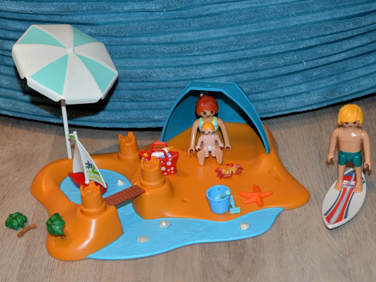 Billede 1 - Playmobil Family Fun 9425, Familie på stranden