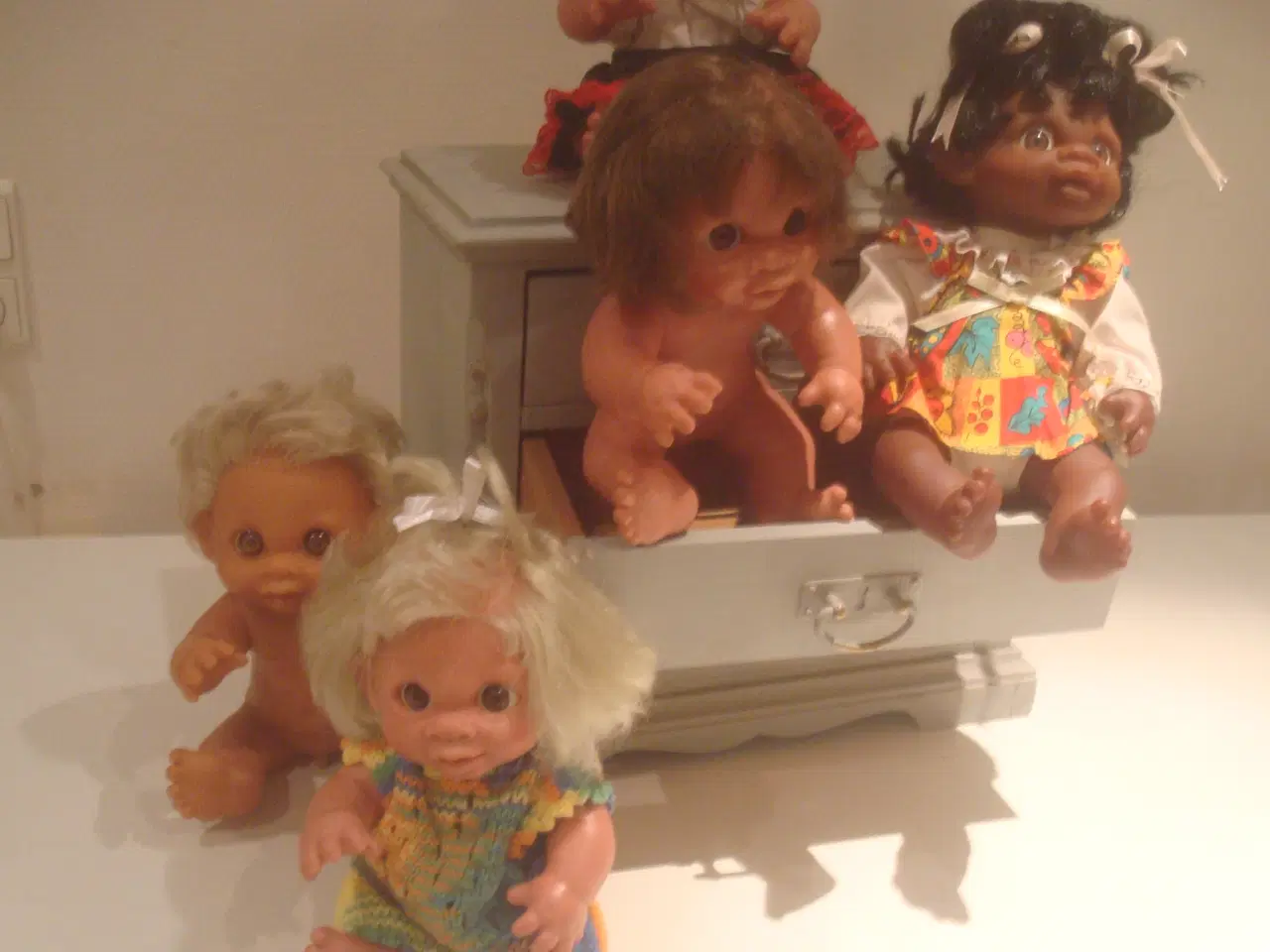 Billede 1 - DAM TROLDEUNGER (Gøltrolde) ca 30 cm HØJE, 5 forsk