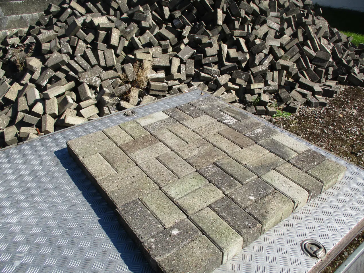 Billede 2 - Fliser, modulsten, Hollændersten, 10 x 20 x 6/7 cm