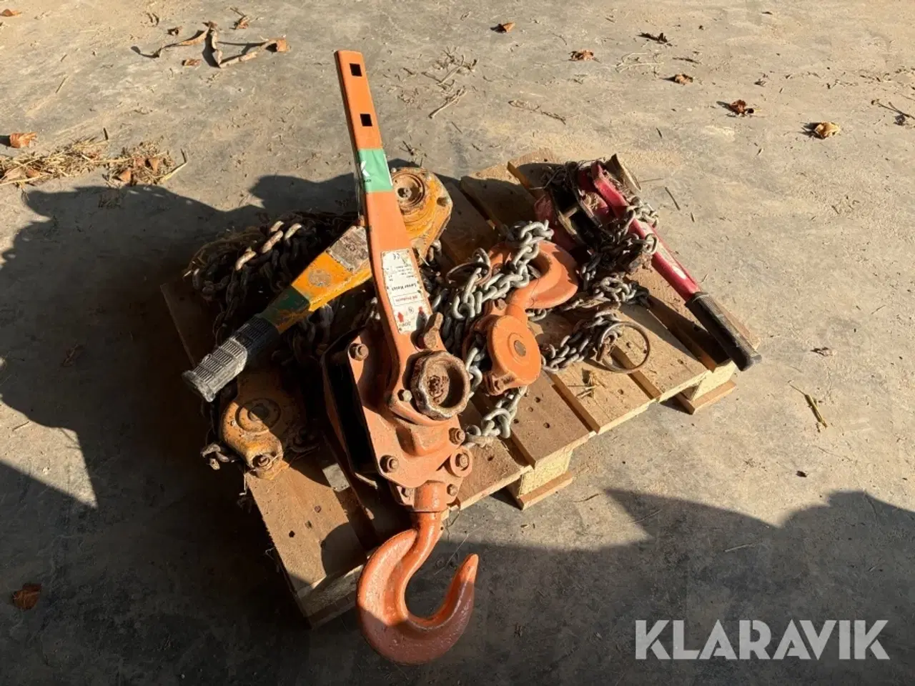 Billede 2 - Skraldetaljer 3 styk. Powertex, Kito & Ukendt 1,5t, 6t & 6,3t