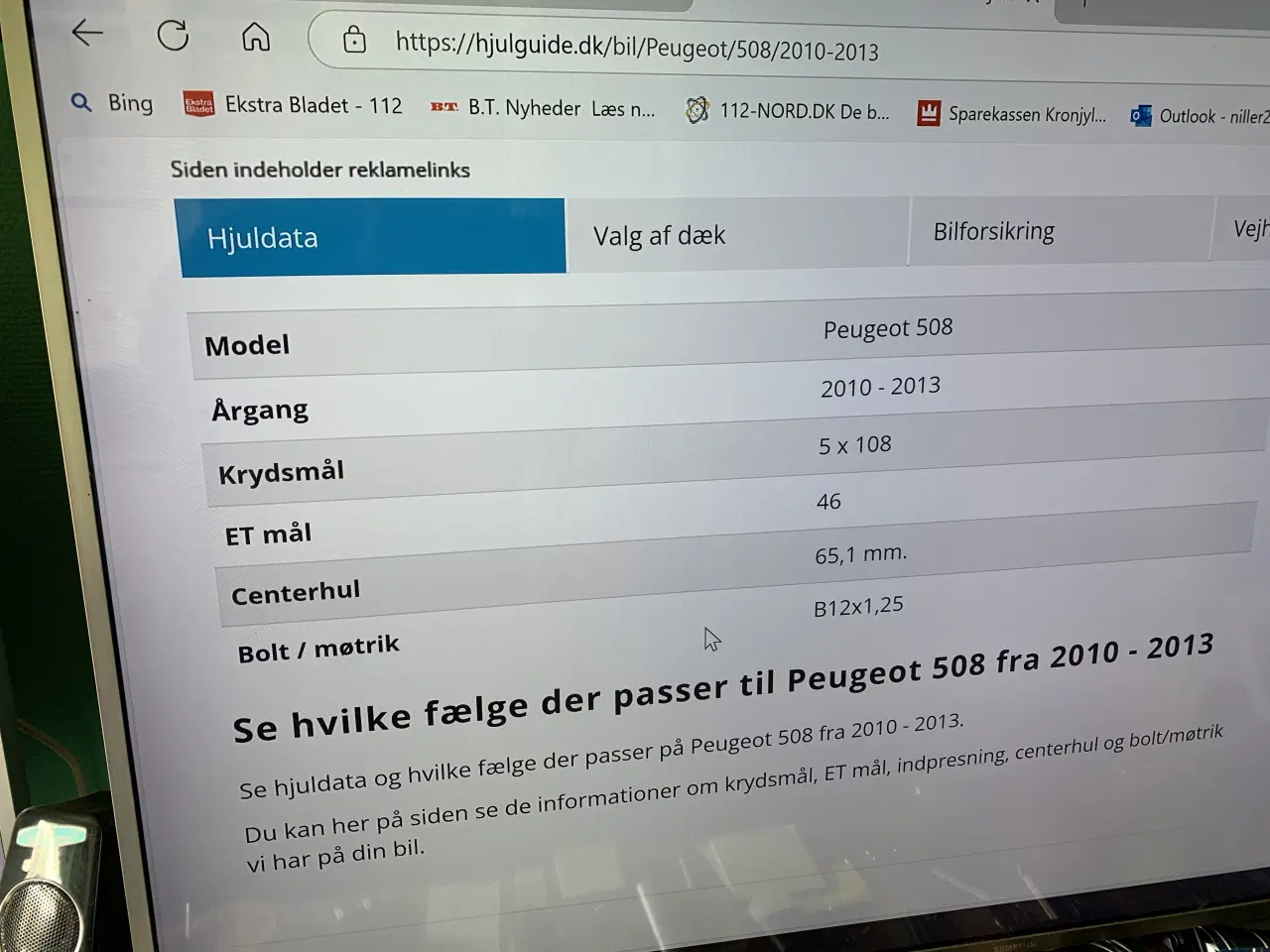 Billede 3 - Vinterdæk på fælge
